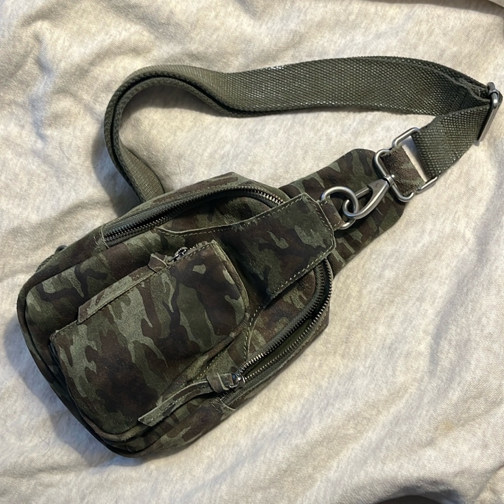 Free People Hudson Sling camo